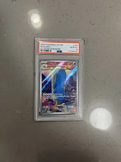 2025 POKEMON JTG EN-JOURNEY TOGETHER ILLUSTRATION RARE #162 WAILORD PSA 10 - Image 1