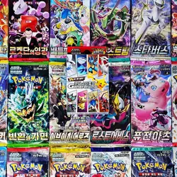 Pokemon Cards RANDOM(Booster PACKS+Start Deck) Sealed 151 Destined Rivals etc KR - Image 1
