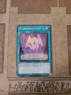 YUGIOH SUMMONING CURSE RA03-EN057 COLLECTORS RARE 1ST ED NM - Image 1