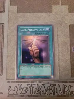 YUGIOH DARK-PIERCING LIGHT MP1-015 SUPER UNLIMITED ED NM 1996 - Image 1