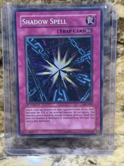 Yugioh - Shadow Spell SKE-041 Super Rare 1st Edition - LP - Image 1