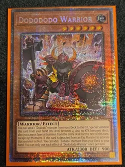 Yugioh Dodododo Warrior DUAD-EN004 Starlight Rare 1st Edition Near Mint - Image 1