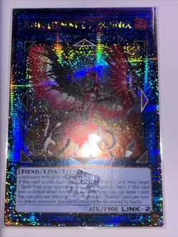 YuGiOh! Knightmare Phoenix RA03-EN042 Quarter Century Secret Rare - 1st Edition - Image 1