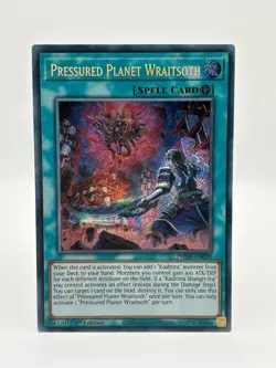 Pressured Planet Wraitsoth Secret Rare PHHY-EN059 Yugioh - Image 1