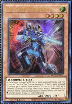 Photon Vanisher BLMR-EN058 Battles of Legend: Monstrous Revenge 1st..Yugioh Card - Image 1