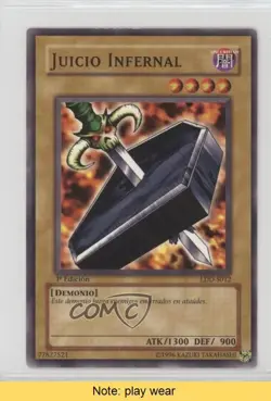 Trial of Nightmare Spanish 1st Ed. YuGiOh Legend Blue Eyes White Dragon READ 3c7 - Image 1