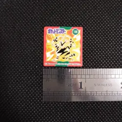 Electabuzz Pokemon Bros Card Anime Mini Game Boy Nintendo Rare Japan No.125 - Image 2
