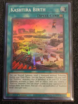 Kashtira Birth Super Rare 1St Edition DABL-EN060 Yugioh - Image 1