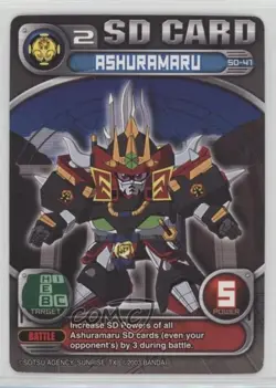 2003 Superior Defender Gundam Collectible Card Game Starter Set 2 Ashuramaru gl9 - Image 1