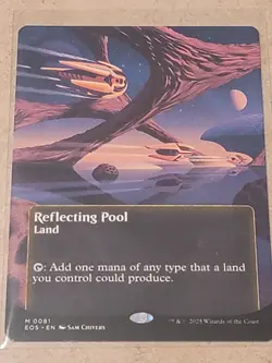 MTG Reflecting Pool Card #0081 (Full Art ) English EOS - Image 1