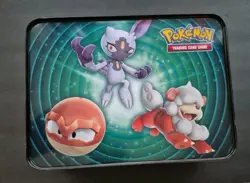 Pokemon 2022 Trading Card Game Hisuian Lunchbox Tin 8” X 6" Collectors Chest - Image 1