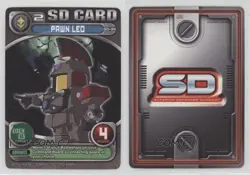 2003 Superior Defender Gundam Collectible Card Game Starter Set 2 Pawn Leo gl9 - Image 3