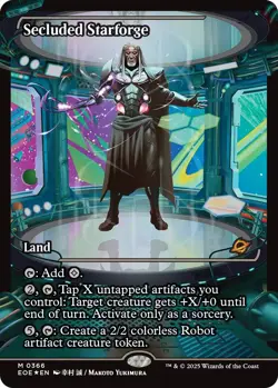 Foil - Secluded Starforge (Showcase) - 366 / NM / English MTG - Image 1