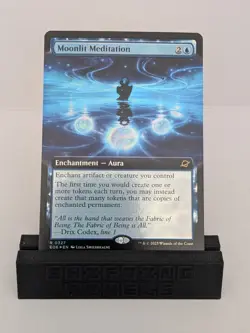 Foil - Moonlit Meditation (Extended Art) - 327 / NM / English MTG - Image 1