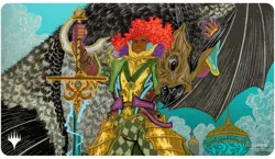 MTG: 2025 Multiplanar Race Set Playmat Borderless Racer 9 - Image 1