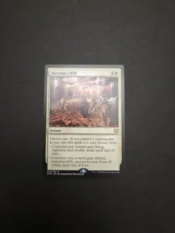 Akroma's Will - CML Commander Legends - Pack Fresh - MTG - Image 1