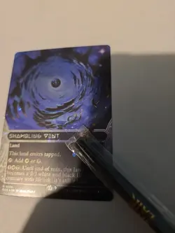 x1 Shambling Vent Galaxy Foil MTG Edge of Eternities On Hand With Swirl!! - Image 2