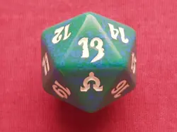 Magic The Gathering AVACYN RESTORED GREEN D20 SPINDOWN DICE DIE MTG - Image 3