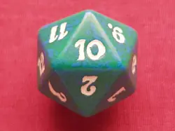 Magic The Gathering AVACYN RESTORED GREEN D20 SPINDOWN DICE DIE MTG - Image 4