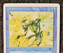 RECONSTRUCTION - Magic the Gathering Revised MTG NM Card (DS3D1K5) - Image 3
