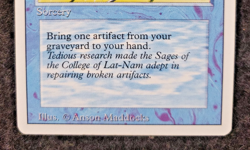 RECONSTRUCTION - Magic the Gathering Revised MTG NM Card (DS3D1K5) - Image 5