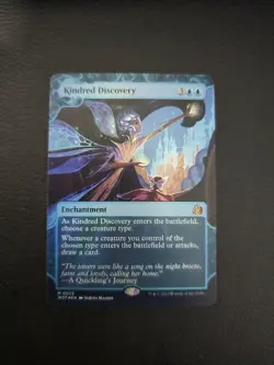 Kindred Discovery Wilds of Eldraine: Enchanting Tales Foil MTG NM Magic Card - Image 1