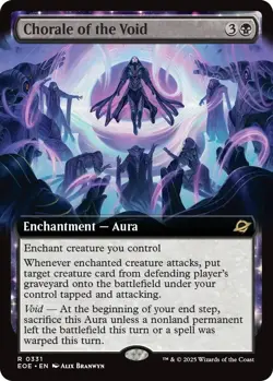 Chorale of the Void (Extended Art) - 331 / English / Near Mint MTG - Image 1