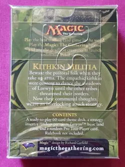 Magic The Gathering LORWYN KITHKIN MILITIA New Sealed Theme Deck MTG - Image 2