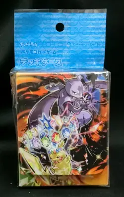 Pokemon Card SV Official Deck Case PJCS2025 Japanese Mewtwo Stellar Pikachu - Image 1