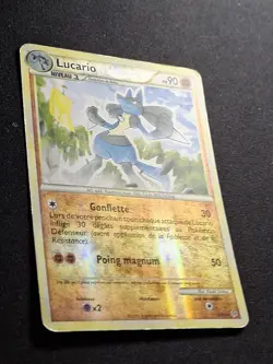 Lucario 19/95 Reverse HGSS Dechainement Carte Pokemon FR - Image 2