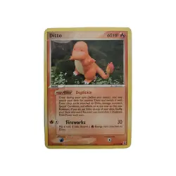 Pokemon- Ditto- Charmander 061/113 Delta Species Common Regular Lightly Played - Image 1