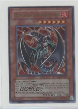 Chthonian Emperor Dragon Unlimited YuGiOh Tactical Evolution #TAEV-EN0019 u3f - Image 1