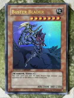 YuGiOh BUSTER BLADER Ultra Rare YAP1-EN006 - Image 2