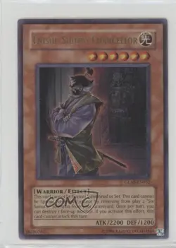 Enishi Shien's Chancellor Unlimited YuGiOh Gladiator's Assault #GLAS-EN032 u3f - Image 1