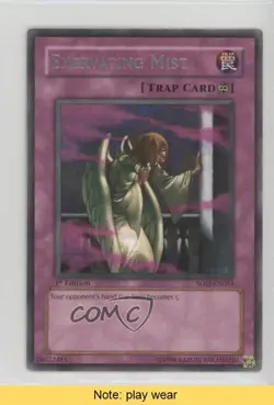 R - Enervating Mist 1st Ed. YuGiOh Soul of the Duelist #SOD-EN053 2004 READ u3f - Image 1