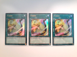 Yugioh | 3x | Tuning | LDS3 | 1st Edition | Ultra Rare | Near Mint (NM) - Image 1