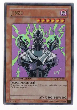 Jinzo YAP1 Ultra Rare NM Near Mint Anniversary Art Yugioh 2008 - Image 1