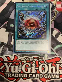 Sinful Spoils Of Subversion - Snake Eye Prismatic Secret Rare MP24-EN104 Yugioh - Image 1