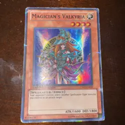 Magician’s Valkyria CT07-EN022 Super Rare Limited Edition Yugioh Card - Image 1