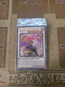 YUGIOH CYBER SLASH HARPIE LADY DLCS-EN148 SECRET LIMITED EDITION SEALED - Image 1