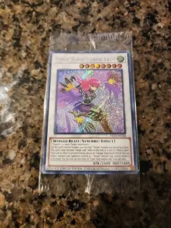 YUGIOH CYBER SLASH HARPIE LADY DLCS-EN148 SECRET LIMITED EDITION SEALED - Image 1