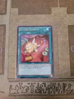 YUGIOH SUTURE REBIRTH CROS-EN055 RARE 1ST ED NM - Image 1