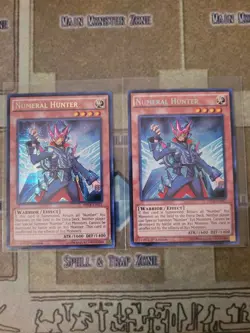 YUGIOH 2X NUMERAL HUNTER WSUP-EN021 PRISMATIC SECRET 1ST ED NM - Image 1
