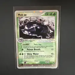 Muk ex 96/97 EX Dragon Holo Ultra Rare Pokemon Card LP - Image 1