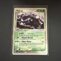 Muk ex 96/97 EX Dragon Holo Ultra Rare Pokemon Card LP - Image 2