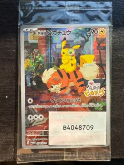 Pokemon Card Detective Pikachu 098/SV-P Nintendo Switch Promo Japanese Sealed - Image 1