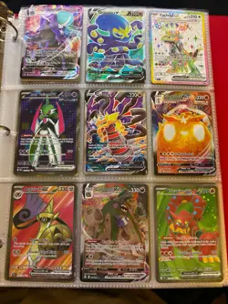 180+ Pokemon Card Binder Lot - EX, VMAX, Holos & Full Arts! Ultra Rares - LP/NM - Image 1