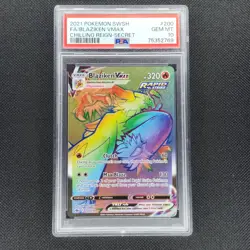 Blaziken Vmax - 200/198 - Secret Rare - Chilling Reign - Pokemon Card - PSA 10 - Image 1