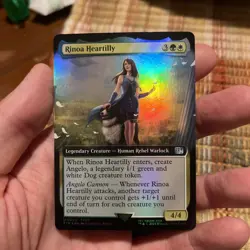 0502 Rinoa Heartilly (Extended Art Foil) Final Fantasy Card MTG FIN FFVIII - Image 1