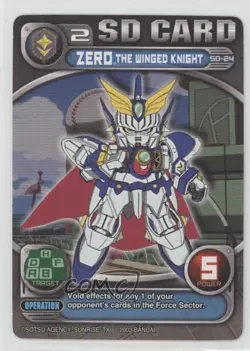 2003 Superior Defender Gundam Collectible Card Game Starter Set 2 #SD-24 gl9 - Image 1